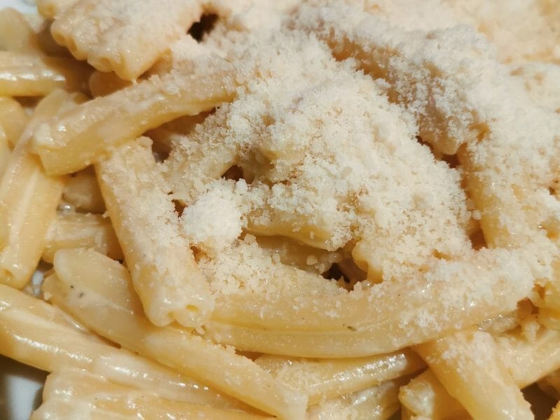 Cliquez pour zoomer ! Macaroni sauce Alfredo Thermomix par Fly bou