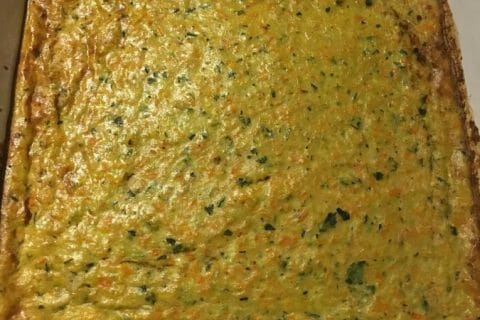 Cliquez pour zoomer ! Clafoutis courgettes et feta Thermomix par VanessaGPR