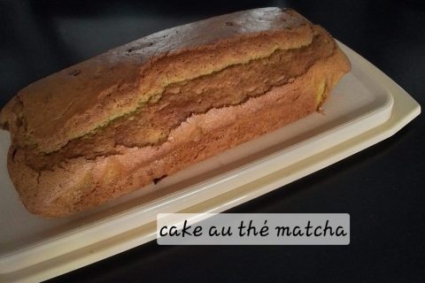 Cliquez pour zoomer ! Marbré au thé matcha Thermomix par gisa25
