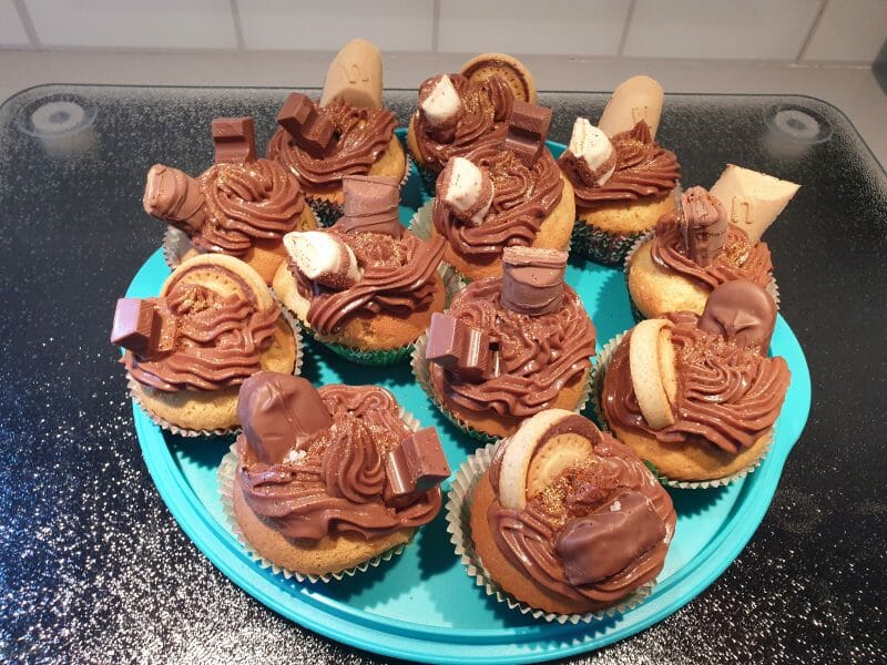 Cliquez pour zoomer ! Cupcakes au nutella Thermomix par GIANNONECAROLINE