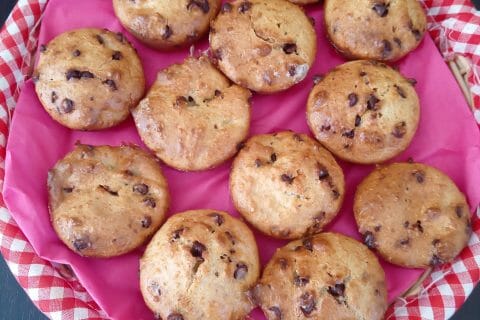Cliquez pour zoomer ! Muffins au son d’avoine et aux pépites de chocolat au Thermomix