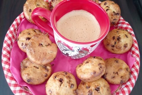 Cliquez pour zoomer ! Muffins au son d’avoine et aux pépites de chocolat au Thermomix