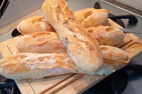 Cliquez pour zoomer ! Baguettes au Thermomix