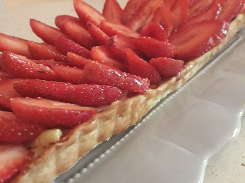 Cliquez pour zoomer ! Tarte aux fraises Thermomix par Mareva65