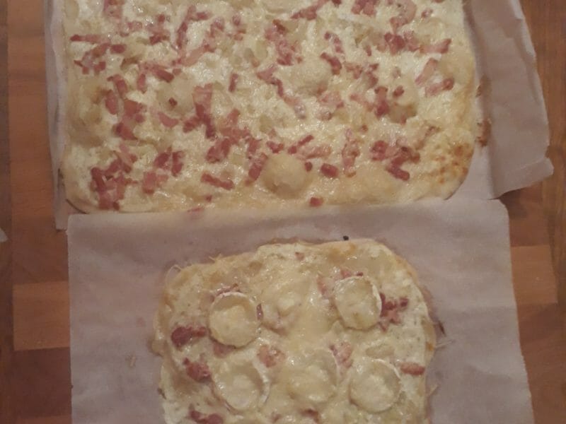 Cliquez pour zoomer ! Flammekueche traditionnelle Thermomix par Floriane2706