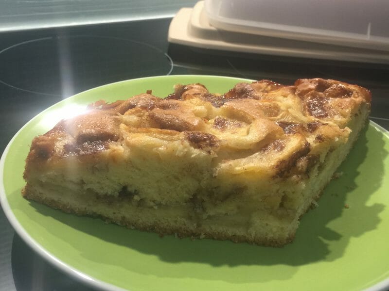 Cliquez pour zoomer ! Cake aux pommes à l’ancienne Thermomix par Marjory09