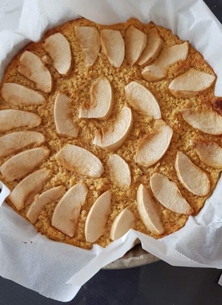 Cliquez pour zoomer ! Tarte aux pommes sans pâte Thermomix par Elia17