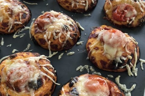 Cliquez pour zoomer ! Muffins salés façon pizza Thermomix par perplexus