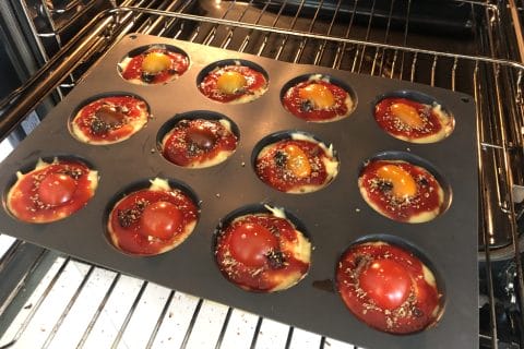 Cliquez pour zoomer ! Muffins salés façon pizza Thermomix par perplexus