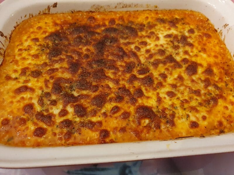 Cliquez pour zoomer ! Gratin de riz façon pizza Thermomix par Kellyg