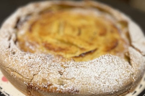 Cliquez pour zoomer ! Tarte normande aux pommes Thermomix par Moune