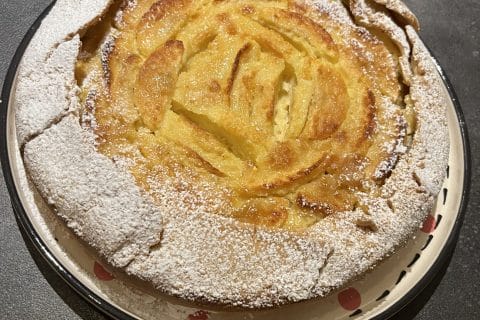 Cliquez pour zoomer ! Tarte normande aux pommes Thermomix par Moune
