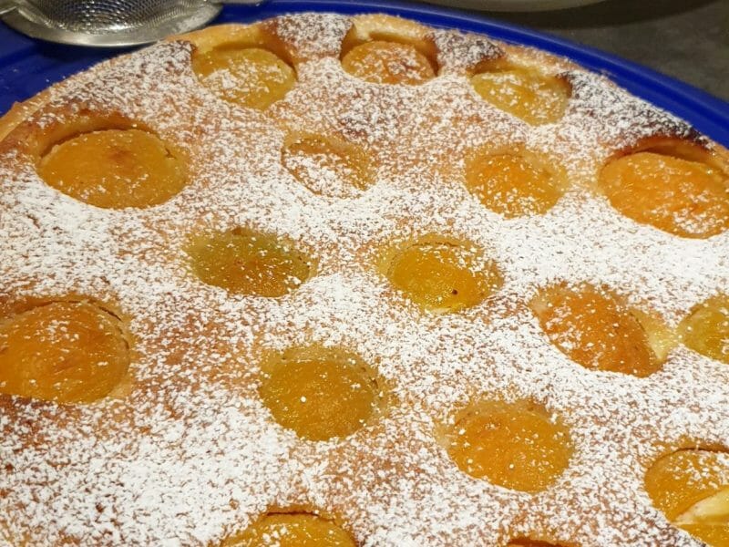 Cliquez pour zoomer ! Tarte amandine aux abricots Thermomix par Moune