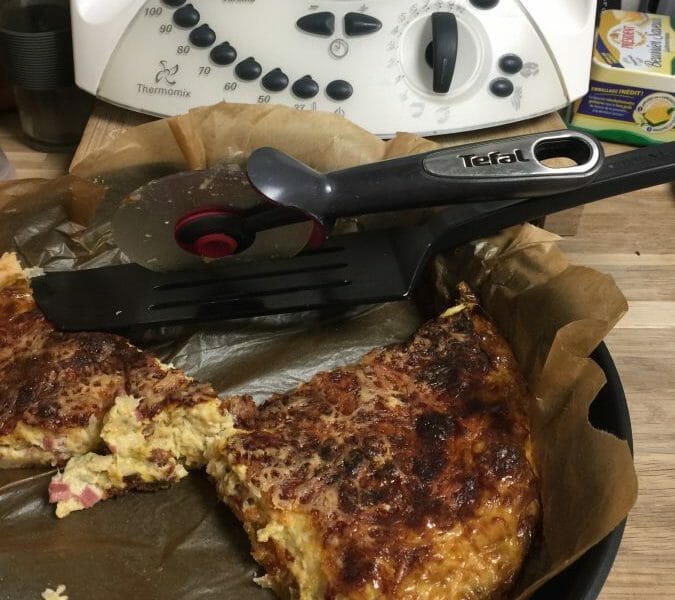 Cliquez pour zoomer ! Tarte aux poireaux Thermomix par Daphne_1