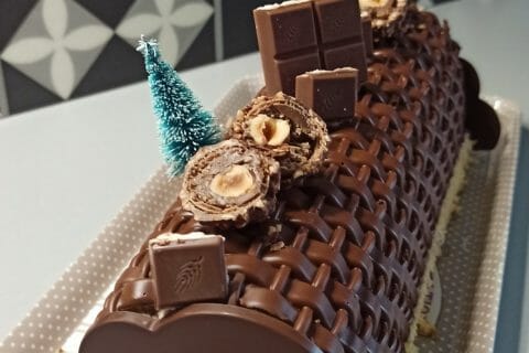 Bûche ferrero - scrap miam