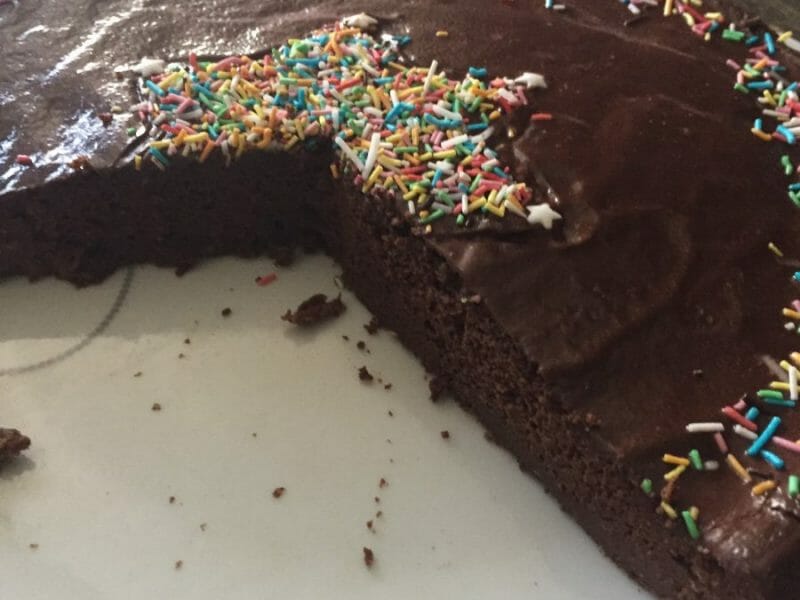 Cliquez pour zoomer ! Gâteau au chocolat et courgettes Thermomix par Sarah.gr