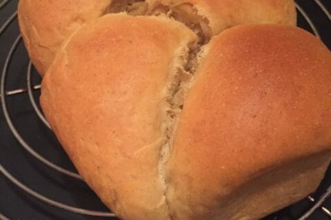 Cliquez pour zoomer ! Brioche sans beurre, sans oeufs Thermomix par Sarah.gr