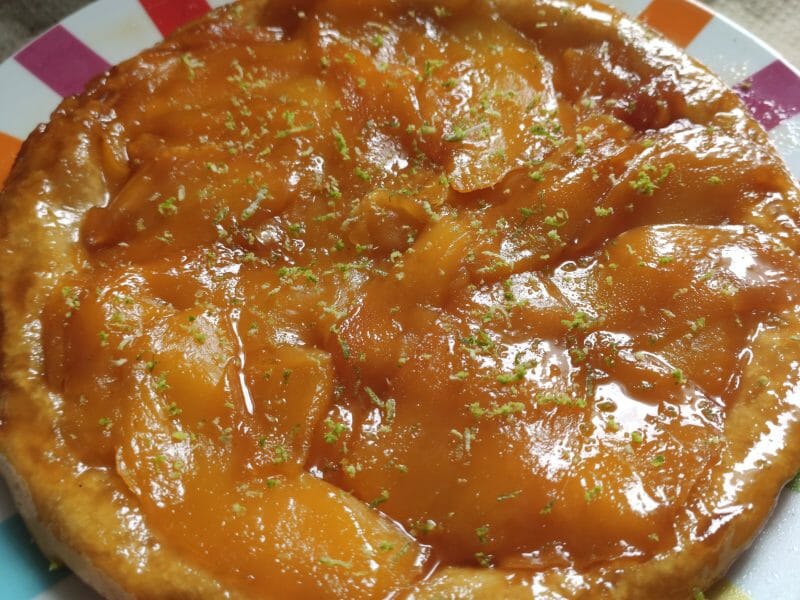 Cliquez pour zoomer ! Tarte tatin à la mangue Thermomix par Deborah_6