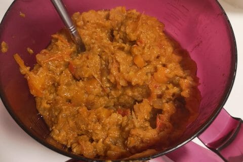Cliquez pour zoomer ! Bolognaise végétarienne aux lentilles Thermomix par cocofab