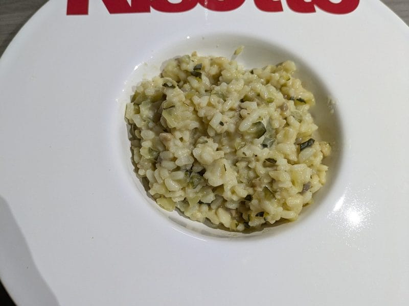 Cliquez pour zoomer ! Risotto champignons et courgettes Thermomix par imelia