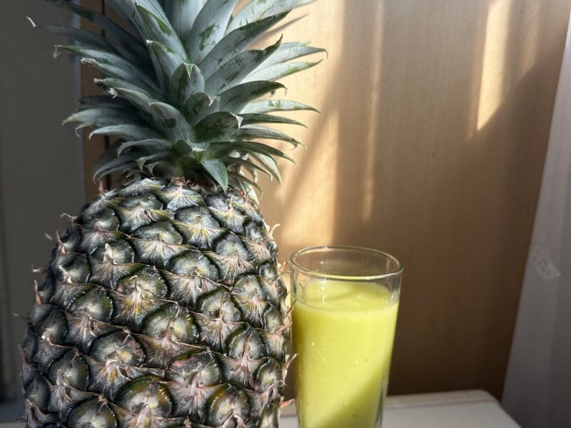Cliquez pour zoomer ! Smoothie ananas, citron vert et avocat Thermomix par anne_781