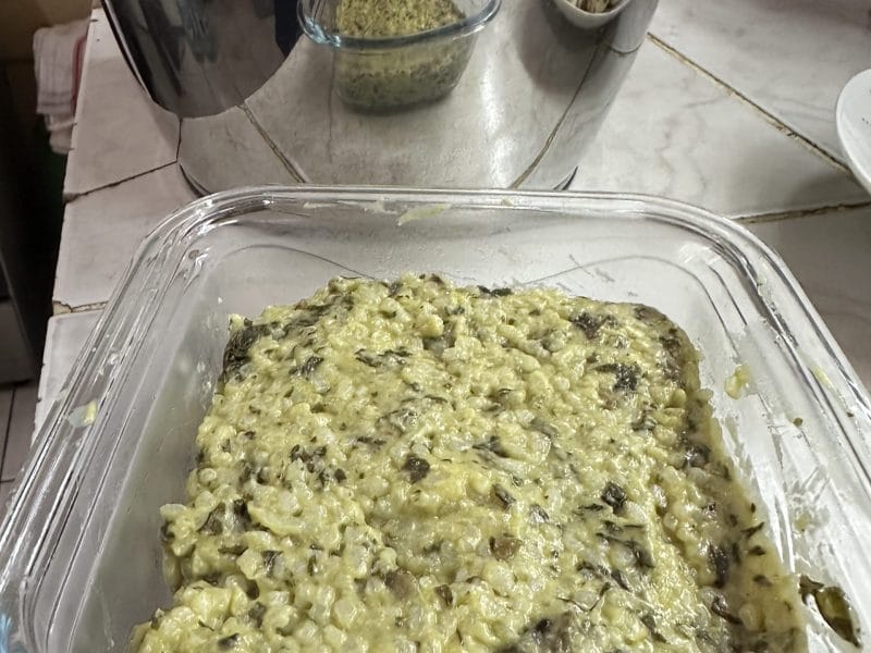 Cliquez pour zoomer ! Risotto chèvre épinards Thermomix par anne_781