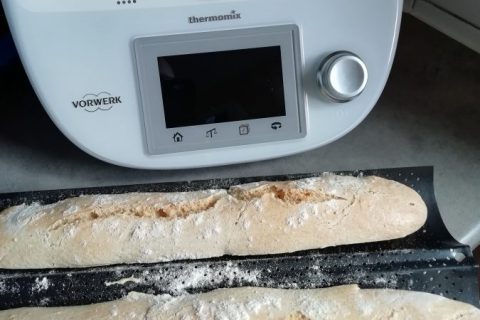 Cliquez pour zoomer ! Baguettes au Thermomix