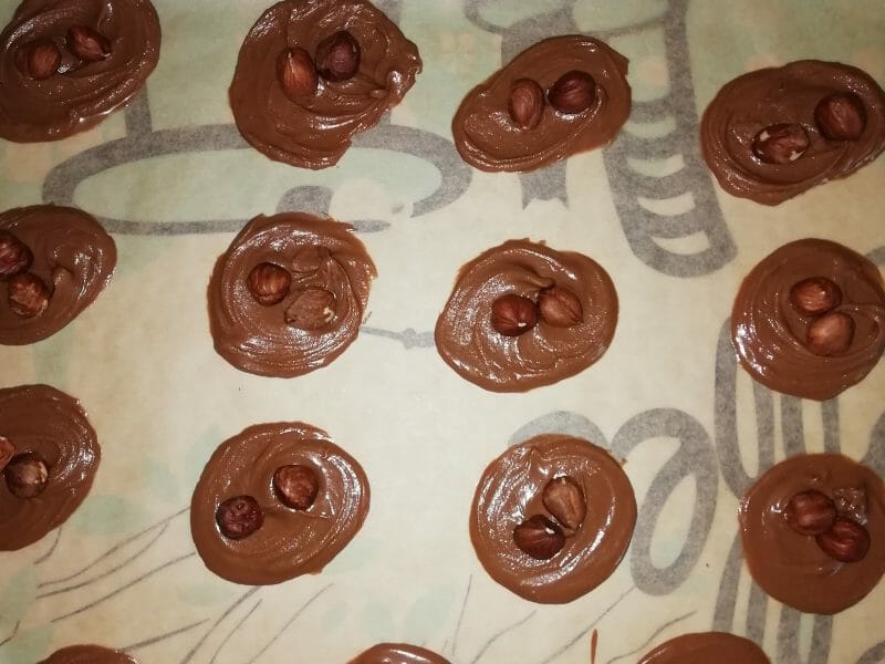 Cliquez pour zoomer ! Mendiants au chocolat Thermomix par Aurelj69