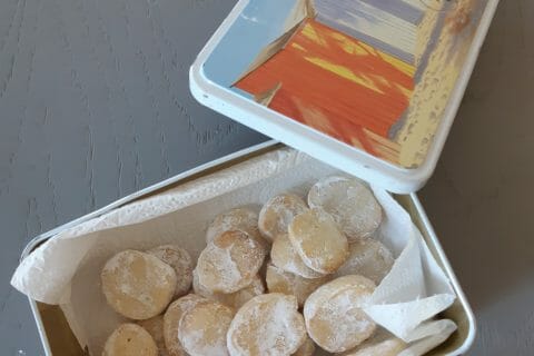 Cliquez pour zoomer ! Biscuits fondants au citron vert au Thermomix