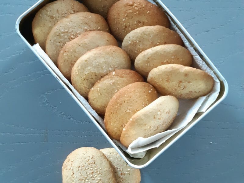 Cliquez pour zoomer ! Biscuits au sésame Thermomix par solinaline