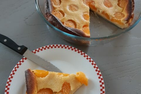 Cliquez pour zoomer ! Clafoutis aux abricots au Thermomix
