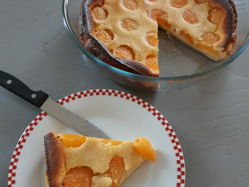 Cliquez pour zoomer ! Clafoutis aux abricots Thermomix par solinaline