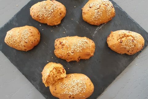Cliquez pour zoomer ! Petits pains au chorizo au Thermomix