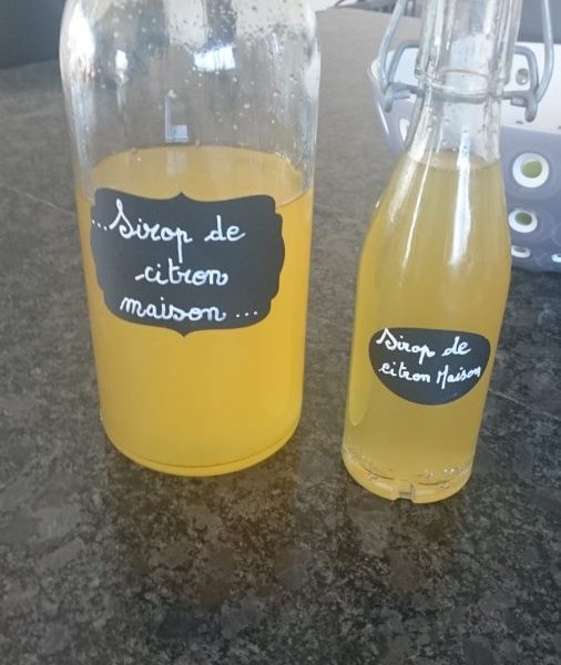 Cliquez pour zoomer ! Sirop de citron Thermomix par nelly82