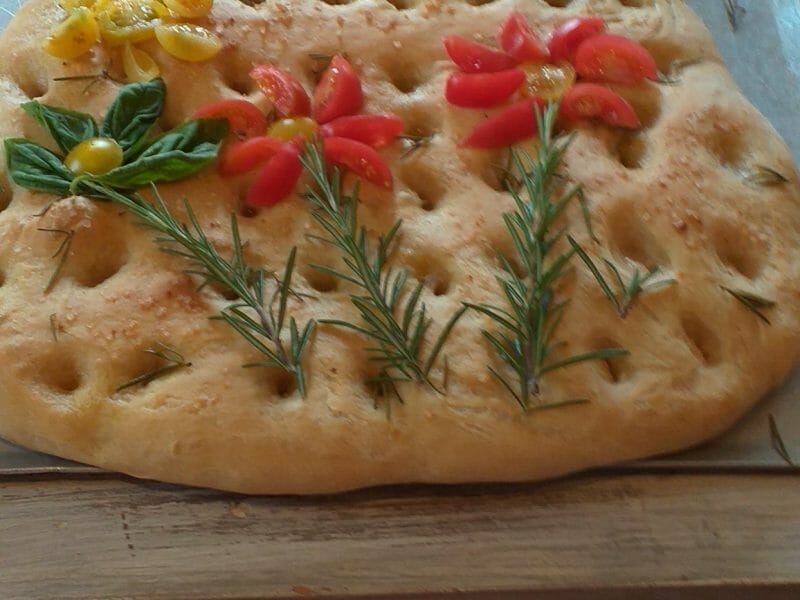 Cliquez pour zoomer ! Focaccia Thermomix par nadine31