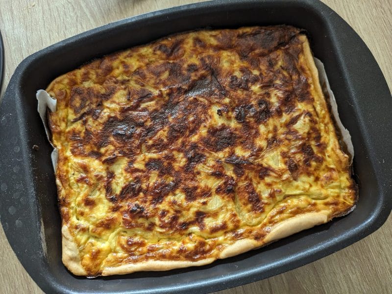 Cliquez pour zoomer ! Tarte fondante aux endives et au curry Thermomix par Jessanthony59282