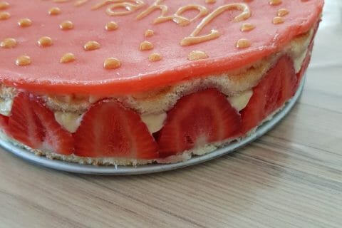 Cliquez pour zoomer ! Fraisier Thermomix par audreypicazo