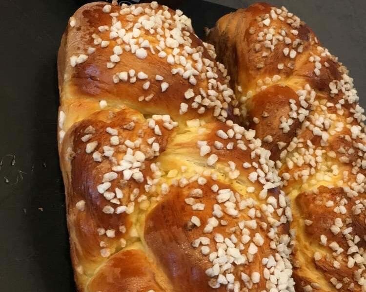 Cliquez pour zoomer ! Brioche tressée à la mie filante Thermomix par Manon-54210