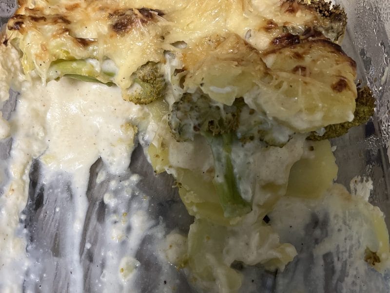 Cliquez pour zoomer ! Gratin de pommes de terre et brocolis Thermomix par chrys02