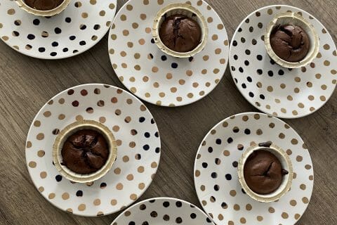 Cliquez pour zoomer ! Ramequins fondants au chocolat Thermomix par audrey2502