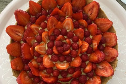 Cliquez pour zoomer ! Tarte aux fraises Thermomix par audrey2502
