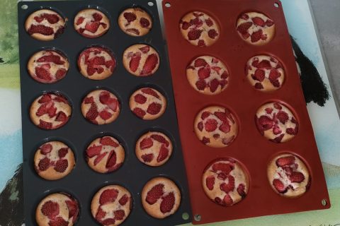 Cliquez pour zoomer ! Visitandines aux framboises Thermomix par Marjo0318