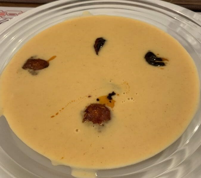 Cliquez pour zoomer ! Velouté de haricots blancs et chorizo Thermomix par chris59650
