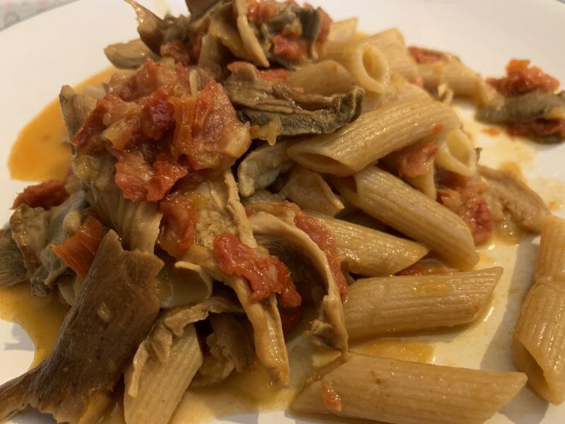 Cliquez pour zoomer ! Penne aux bolets (cèpes) Thermomix par chris59650