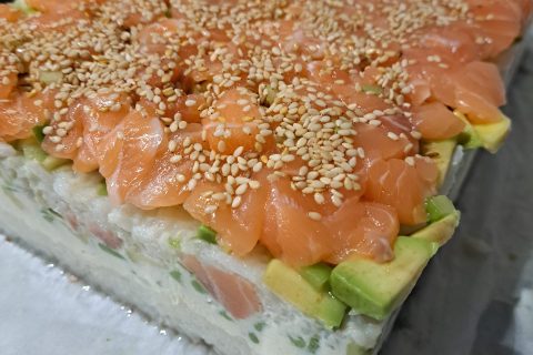 Cliquez pour zoomer ! Sushi cake Thermomix par celineg45140
