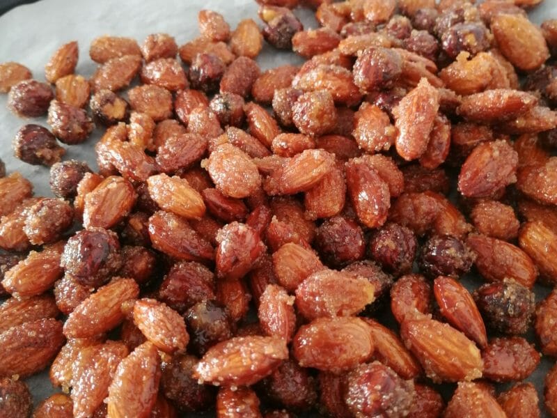 Cliquez pour zoomer ! Amandes grillées à la cannelle et au miel Thermomix par helid