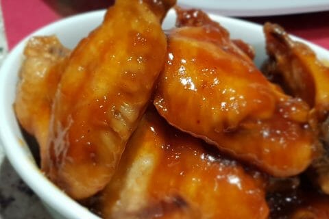 Cliquez pour zoomer ! Ailes de poulet au miel au Thermomix