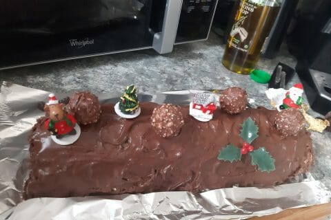 Cliquez pour zoomer ! Bûche Ferrero Rocher Thermomix par ANGES42