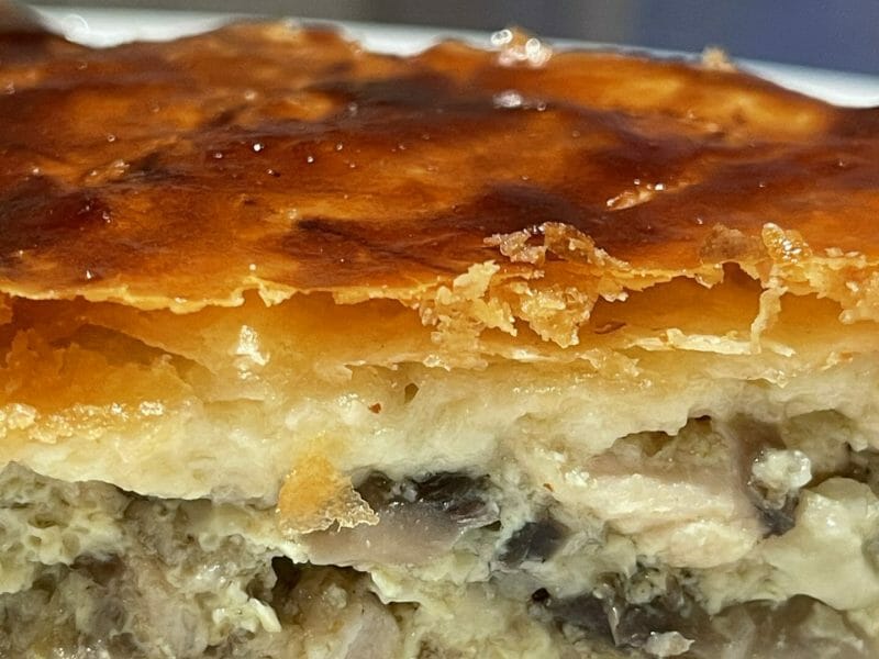 Cliquez pour zoomer ! Tourte au poulet et aux champignons Thermomix par kika95