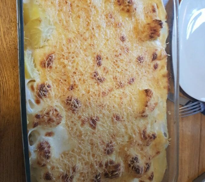 Cliquez pour zoomer ! Gratin de poireau au jambon Thermomix par Anne.d